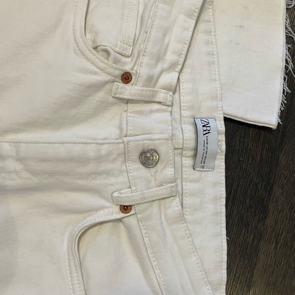 White Zara Jeans - Picture 3 of 4
